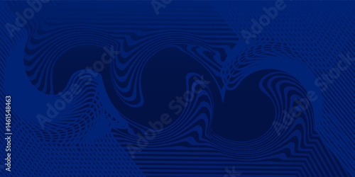 Premium background design with diagonal dark blue stripes pattern. Vector horizontal template for lux digital, elegant, corporate, digital, wave, formal, minimal, smart business banner.