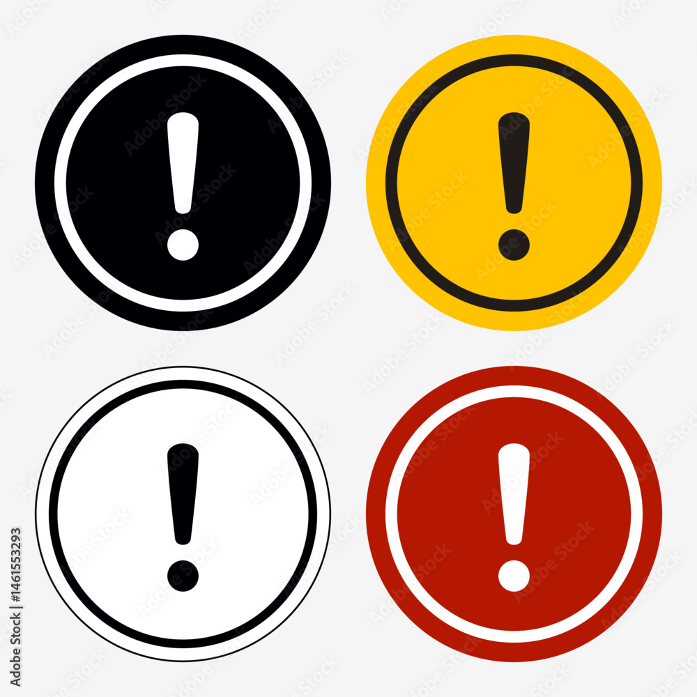 Danger, Warning, Caution. Hazard Signs and Symbols. Vector Icons Danger, Warning, Caution. Hazard Signs and Symbols. Vector Icons