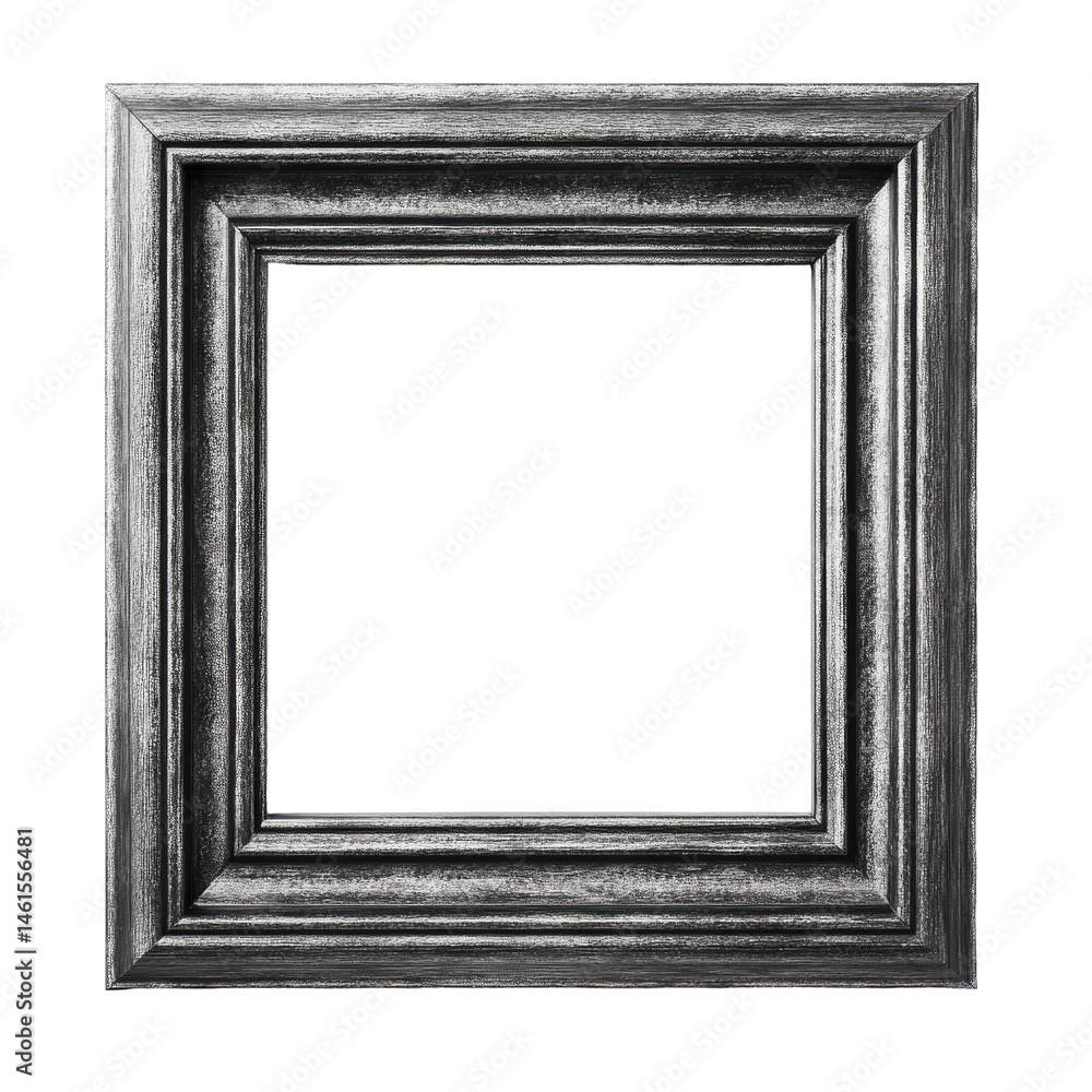 Gray antique picture frame Gray antique picture frame