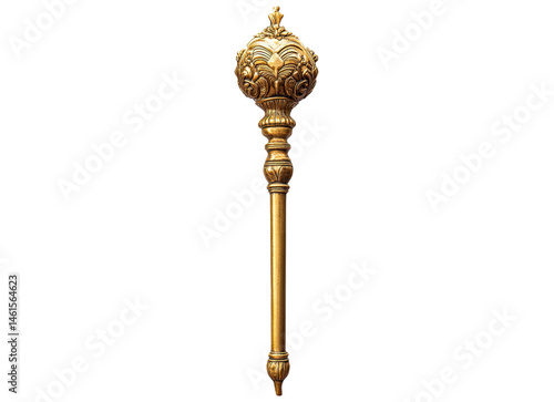 Ancient gold mace