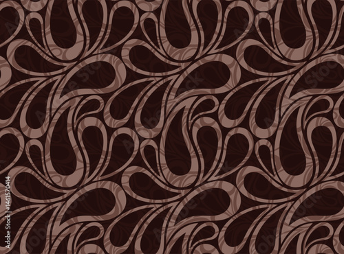 The seamless brown background with pattern.