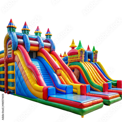 Giant Inflatable Castle Water Park