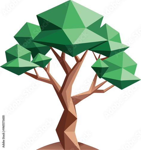 Origami tree