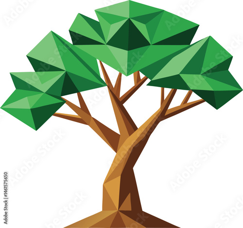 Origami tree
