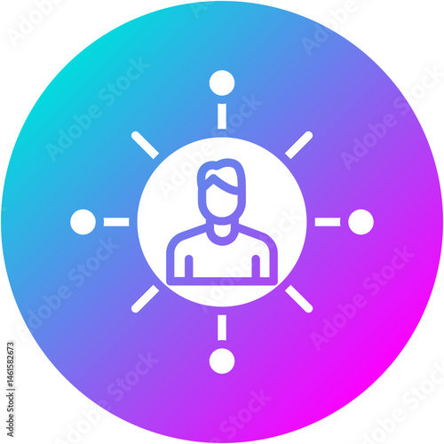 Professional Network Icon