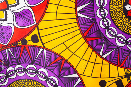 iconic South African wax printed fabric.