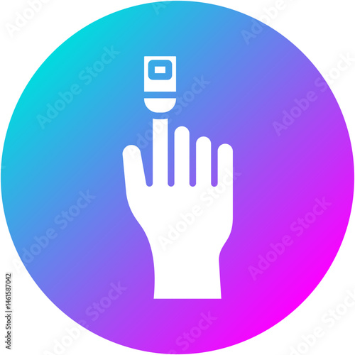 Blood Oxygen Level Icon