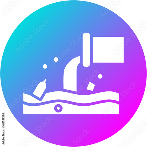 Water Pollution Icon