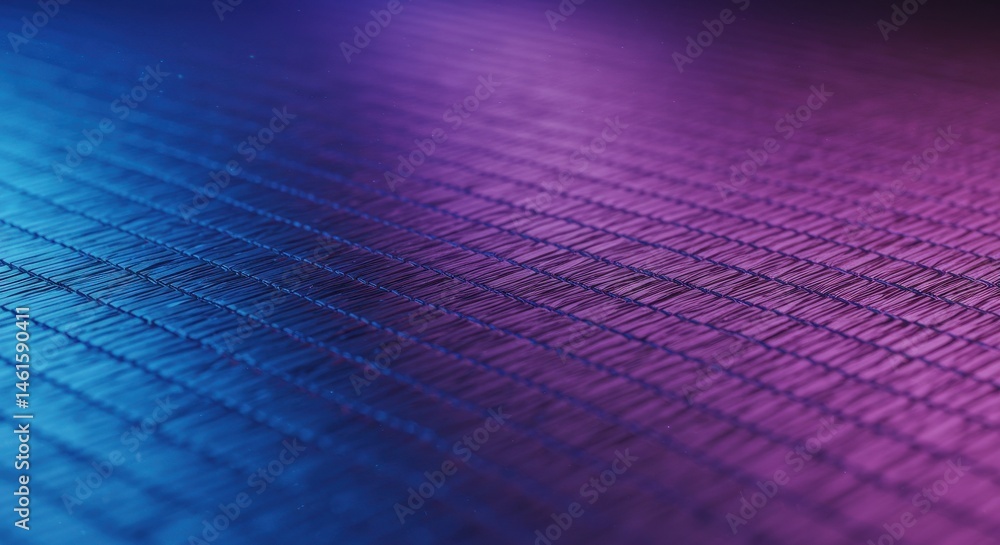 Electric weave Blue purple threads converge creating a digital texture with a futuristic vibe Electric weave Blue purple threads converge creating a digital texture with a futuristic vibe