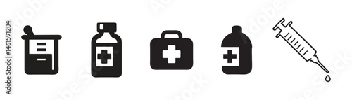 Health care vector icon. Medical care thin line icon. Containing doctor, medicine, hospital, treatment, healthcare, nurse, pills, clinic, etc. Vector illustration eps 10