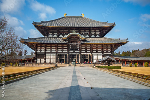 Photography 真正面に聳え立つ奈良の東大寺