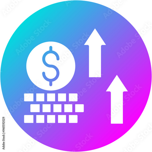Economic Inflation Icon