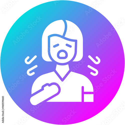 Breathing Difficulty Icon