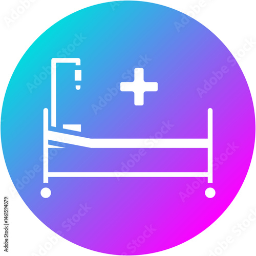 Hospital Bed Icon