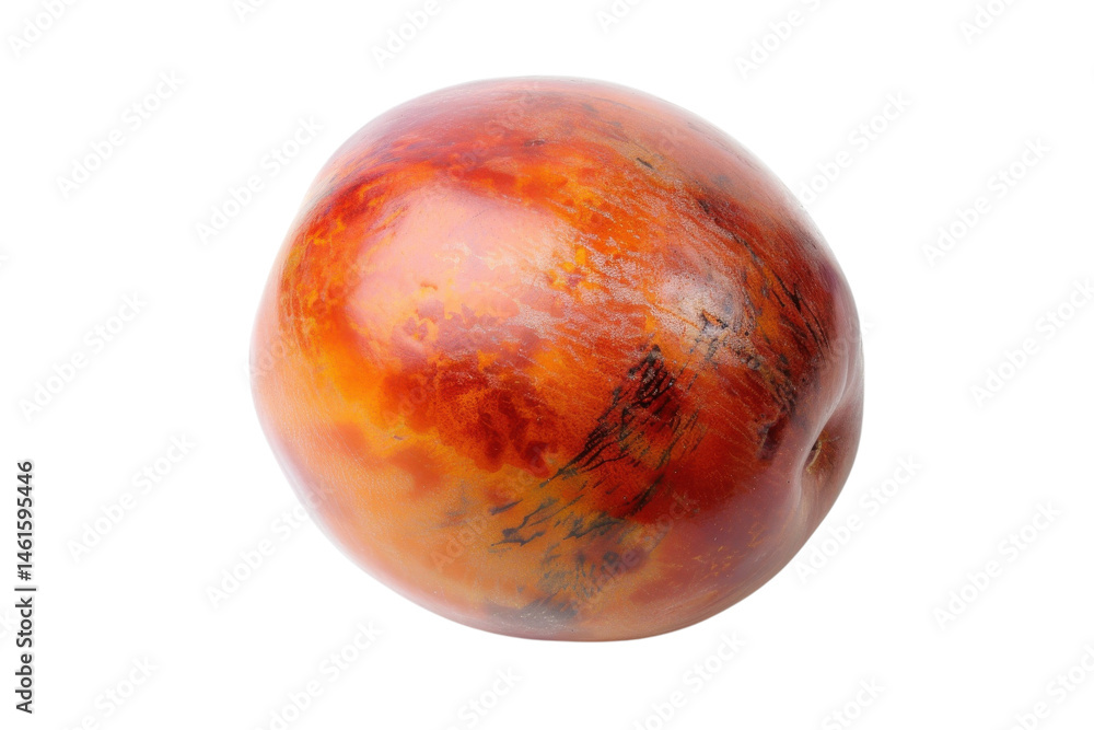 Fototapeta premium Sweet Nectarine Fruit Isolated