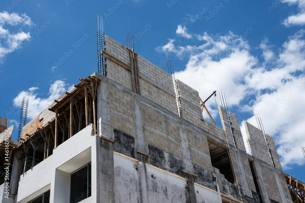 Obraz premium building under construction