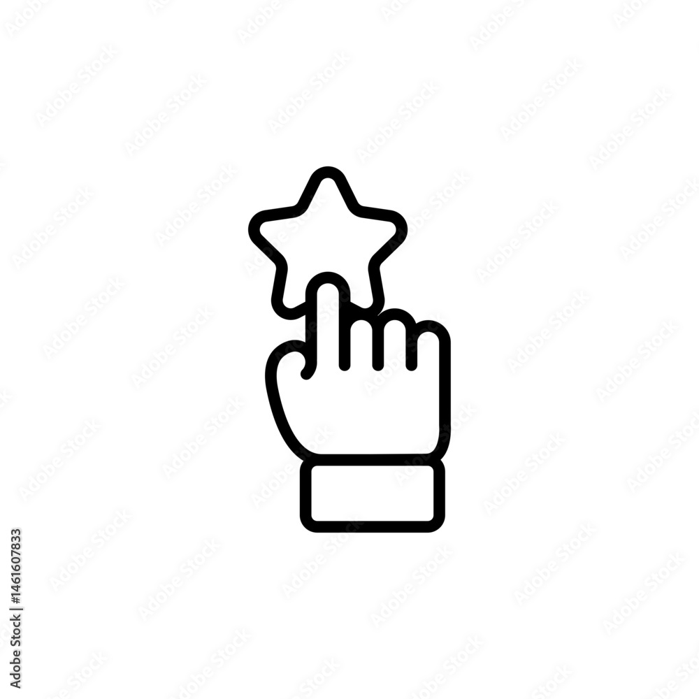 Obraz premium Testimonial Outline Icon