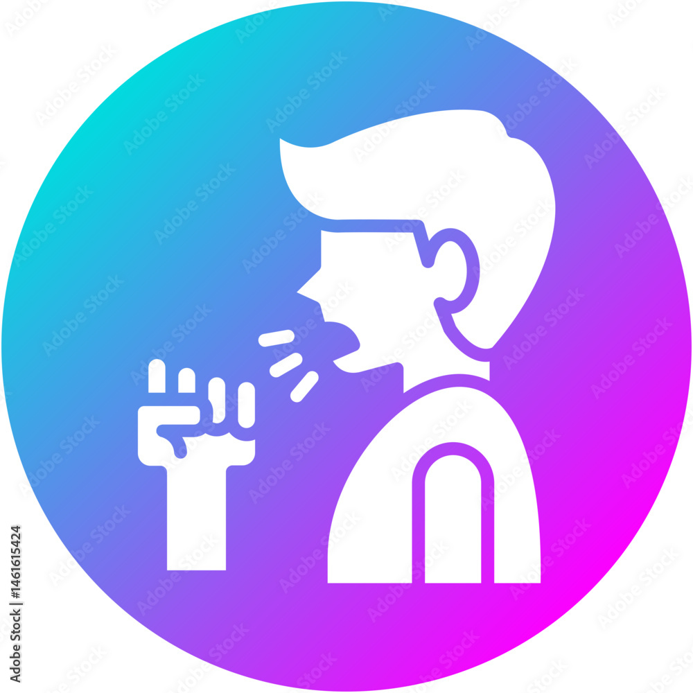 Coughing Icon Coughing Icon