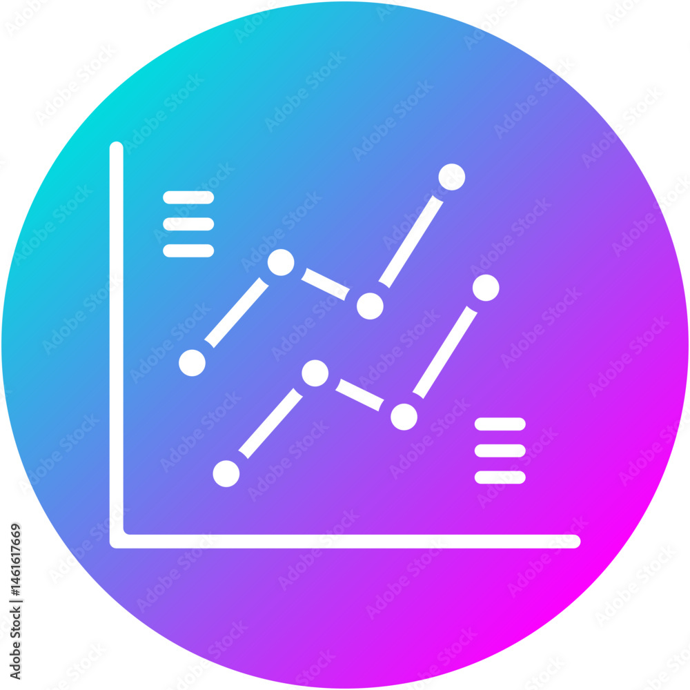 Line Chart Icon Line Chart Icon