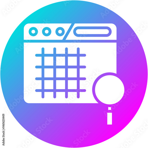 Grid Search Icon