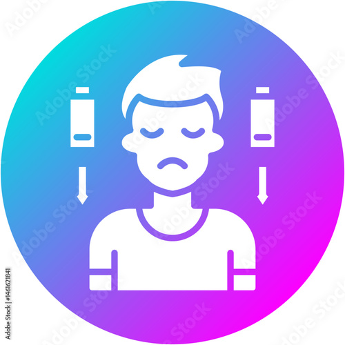 Drained Battery Icon