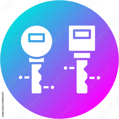 Key extraction Icon
