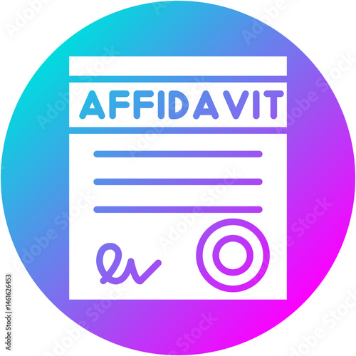 Affidavit Icon