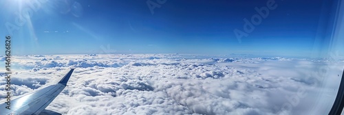 plane in the sky
