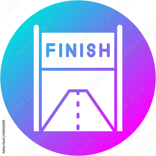Finish Line Icon