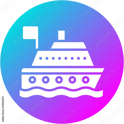 Cruise Flag Icon