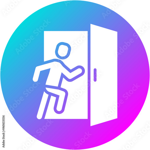 Emergency Exit Icon