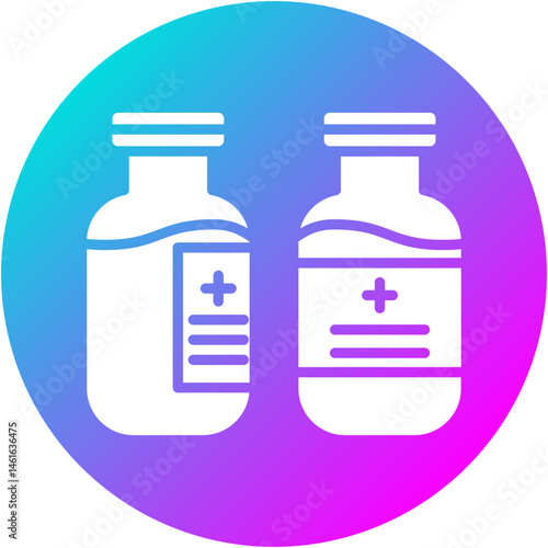 Medication Vial Icon