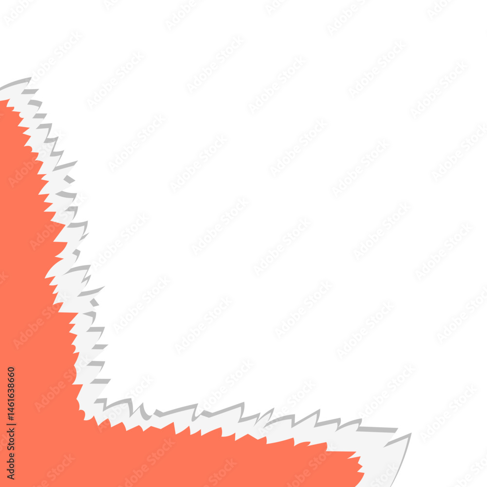 Obraz premium Abstract Torn Paper Corner