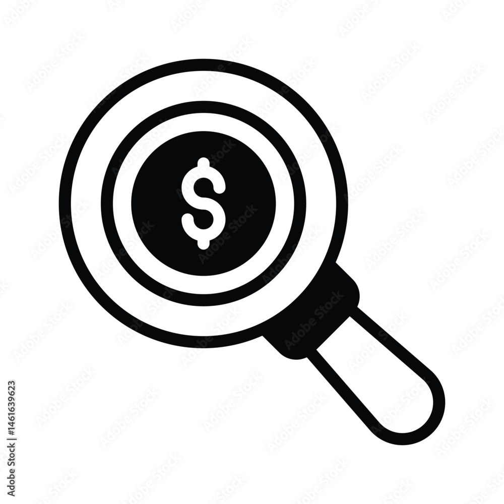 Find money icon amazingly designed in glyph style Find money icon amazingly designed in glyph style