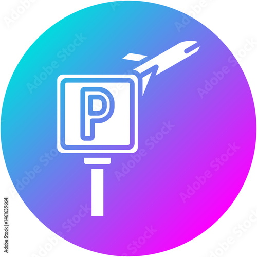 Airport Parking Icon