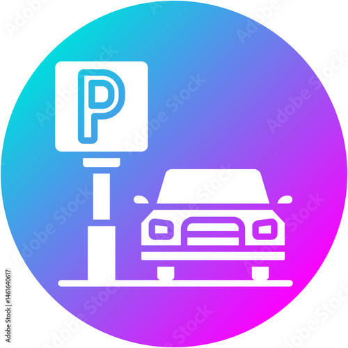 Street Parking Icon