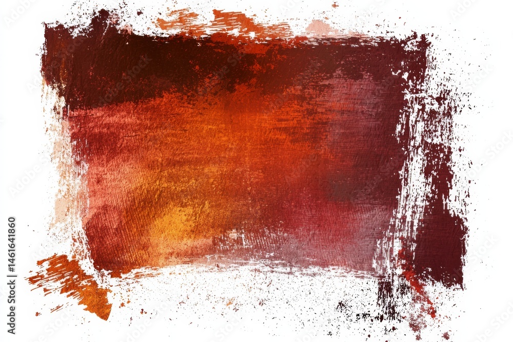 Grunge Texture on Isolated White Background