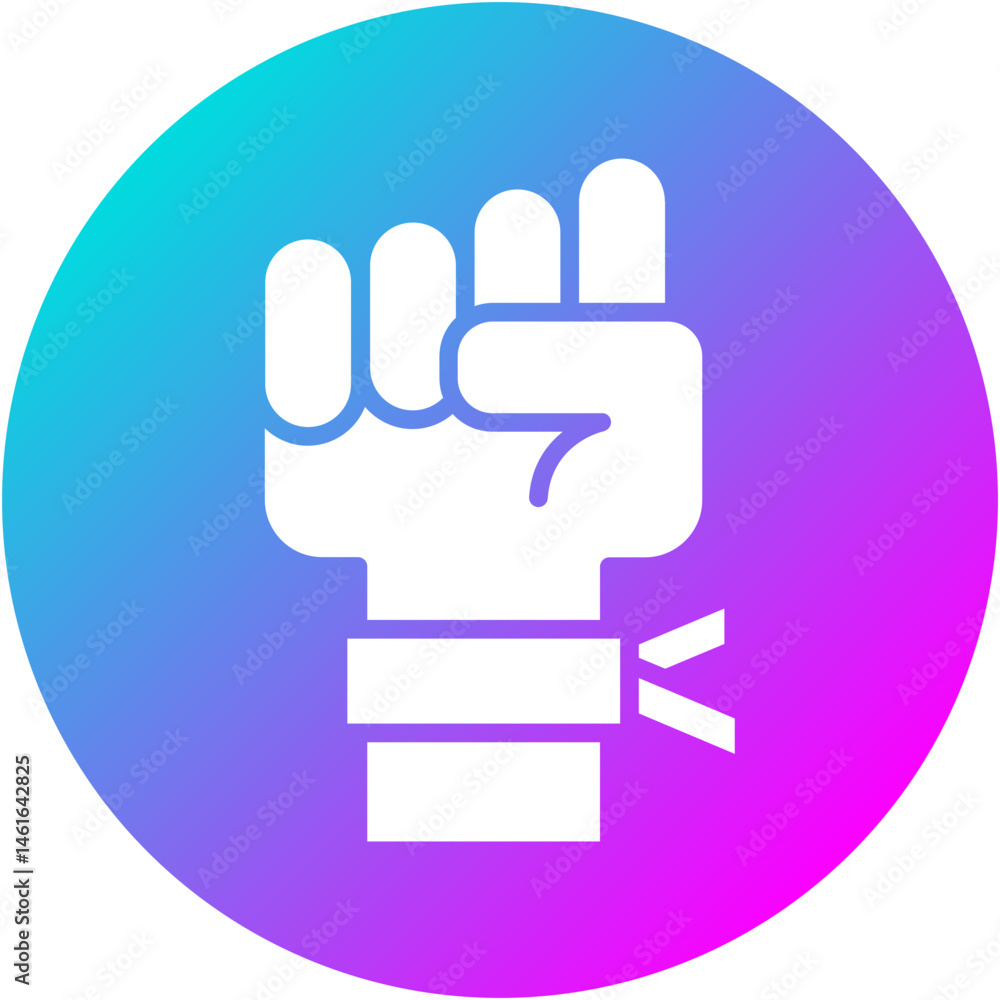 Raised Fist Icon Raised Fist Icon