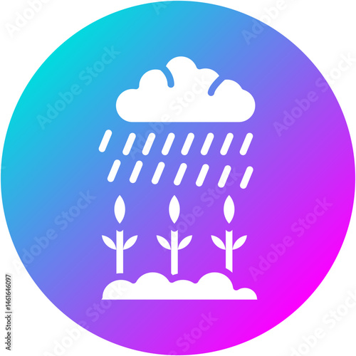 Monsoon Agriculture Icon