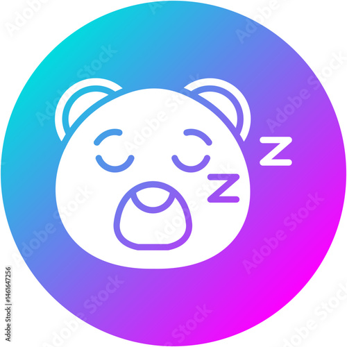 Sleepy Bear Icon