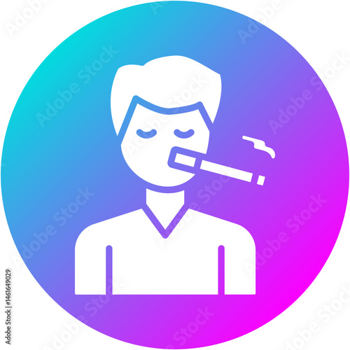 Tobacco Addiction Icon