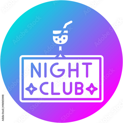 Nightclub Logo Icon