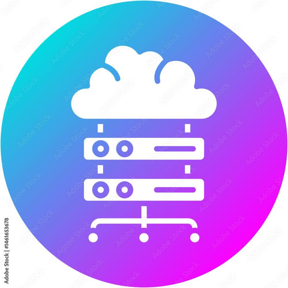 Storage Network Icon Storage Network Icon