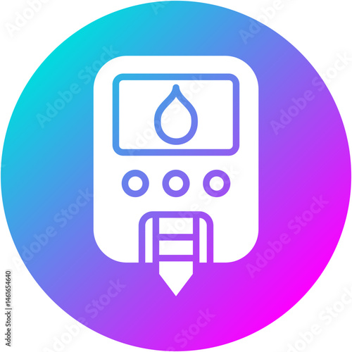Blood Glucose Meter Icon