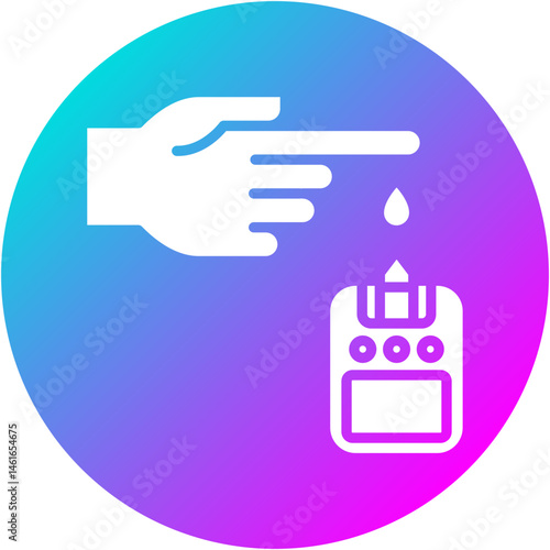 Blood Sugar Test Icon
