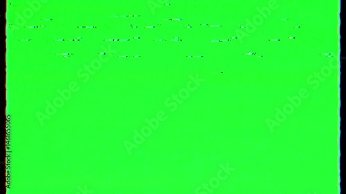 classic old television film mockup 2d animated green screen, black frame background, old tv noise effect filter chroma key texture, motion design animation overlay alpha adjustment layer