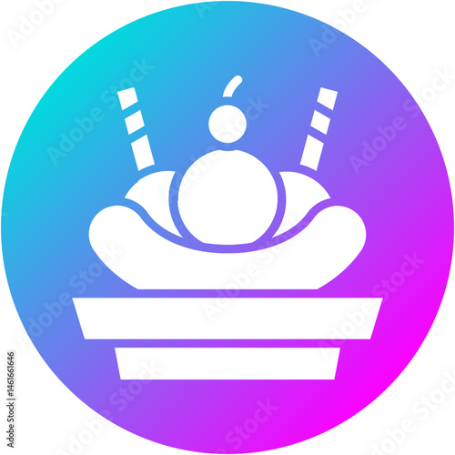 Banana Split Icon