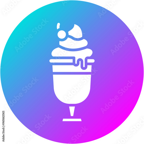 Ice Cream Sundae Icon