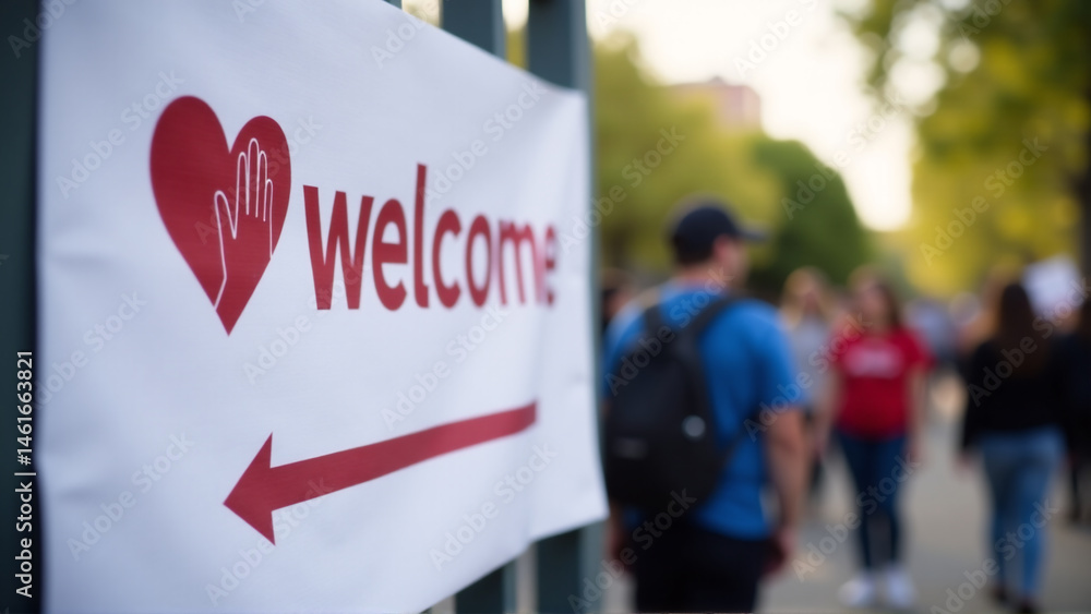 Fototapeta premium Beacon of Hope and Support