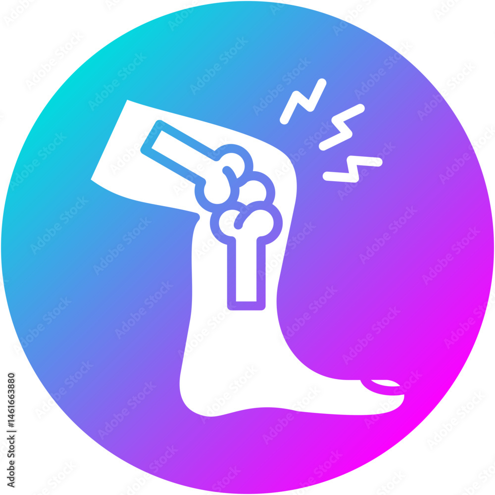 Obraz premium ACL Tear Icon